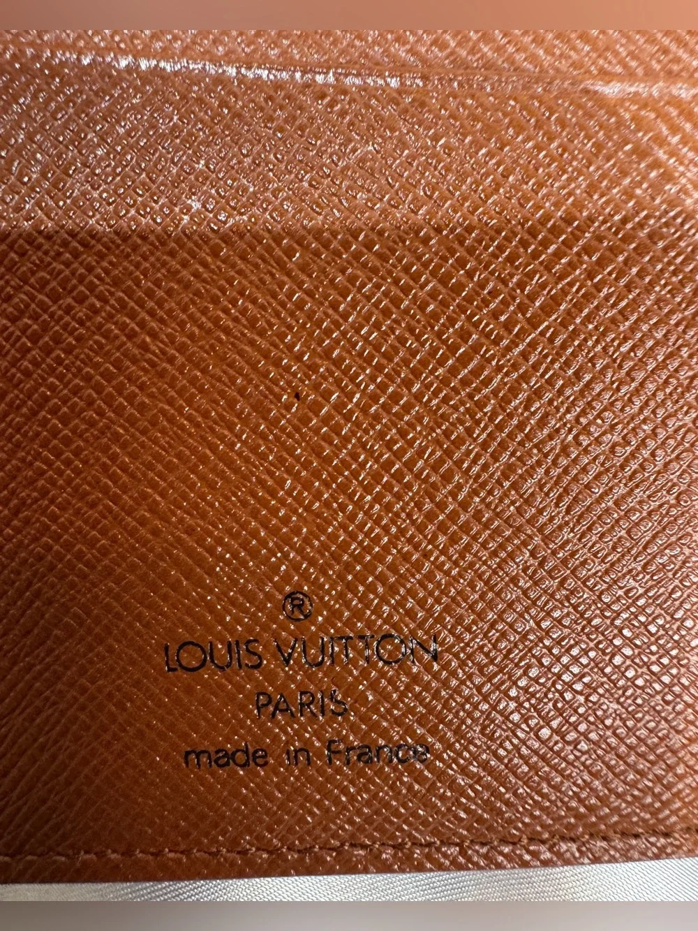 Louis Vuitton LV Monogram Canvas Long Wallet Unisex